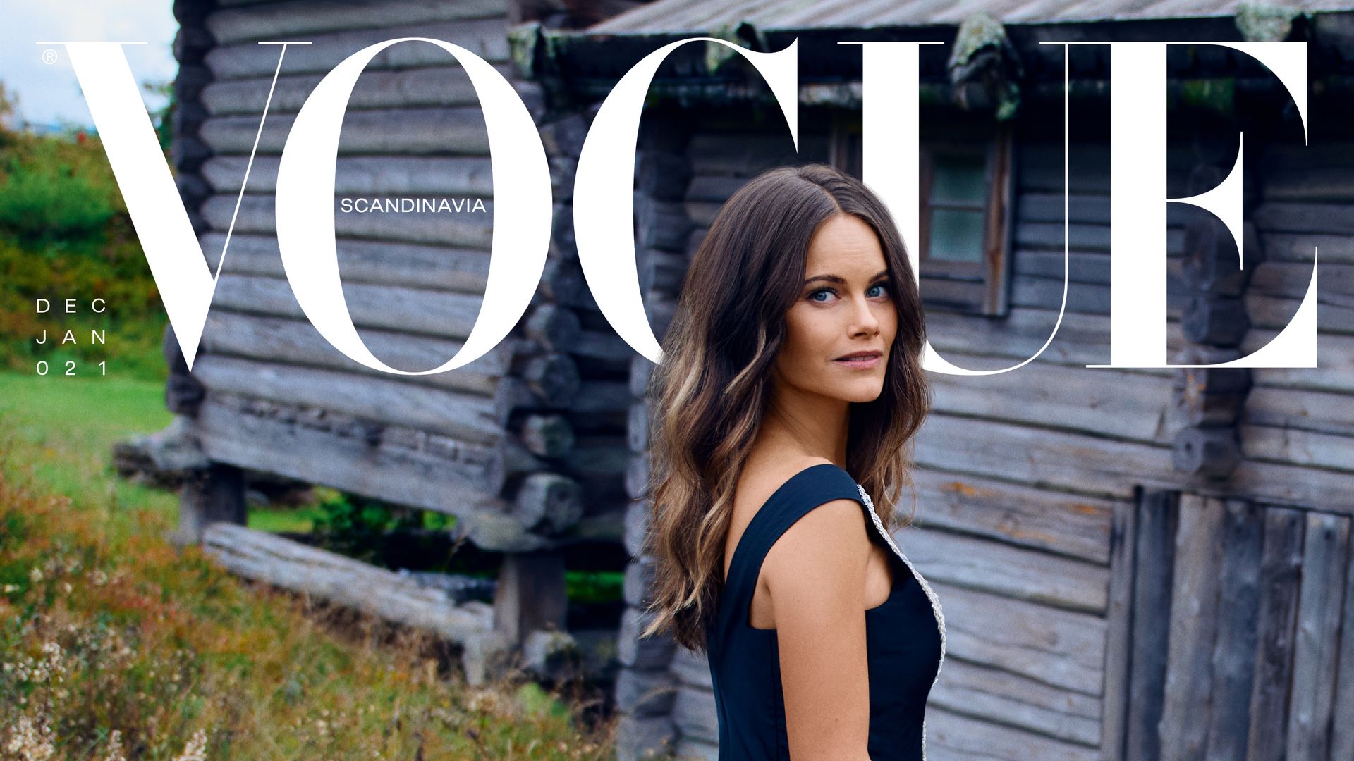 Royal cover star! Princess and her family pose for Vogue Scandinavia