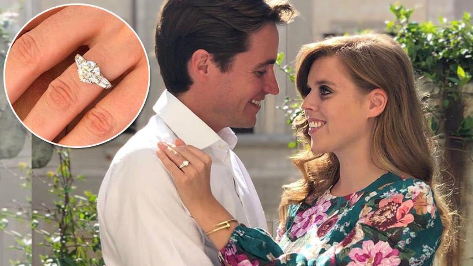 Princess Beatrice is engaged to Edoardo Mapelli Mozzi - see the ring