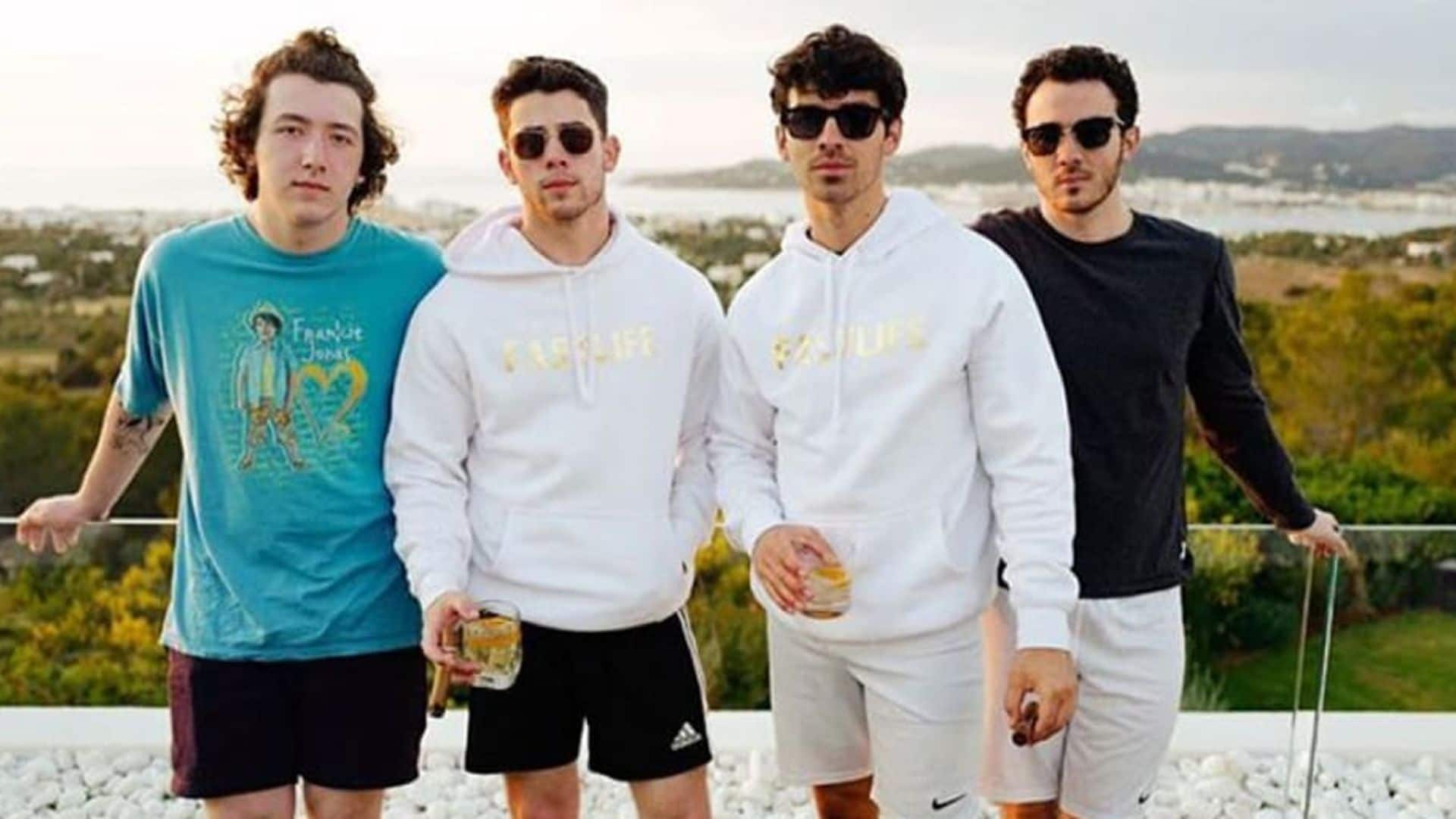 The Jonas Brothers had the cops called on them 3 times during Joe's bachelor party