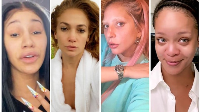 From Cardi B to Rihanna: 20 most popular celeb makeup-free selfies