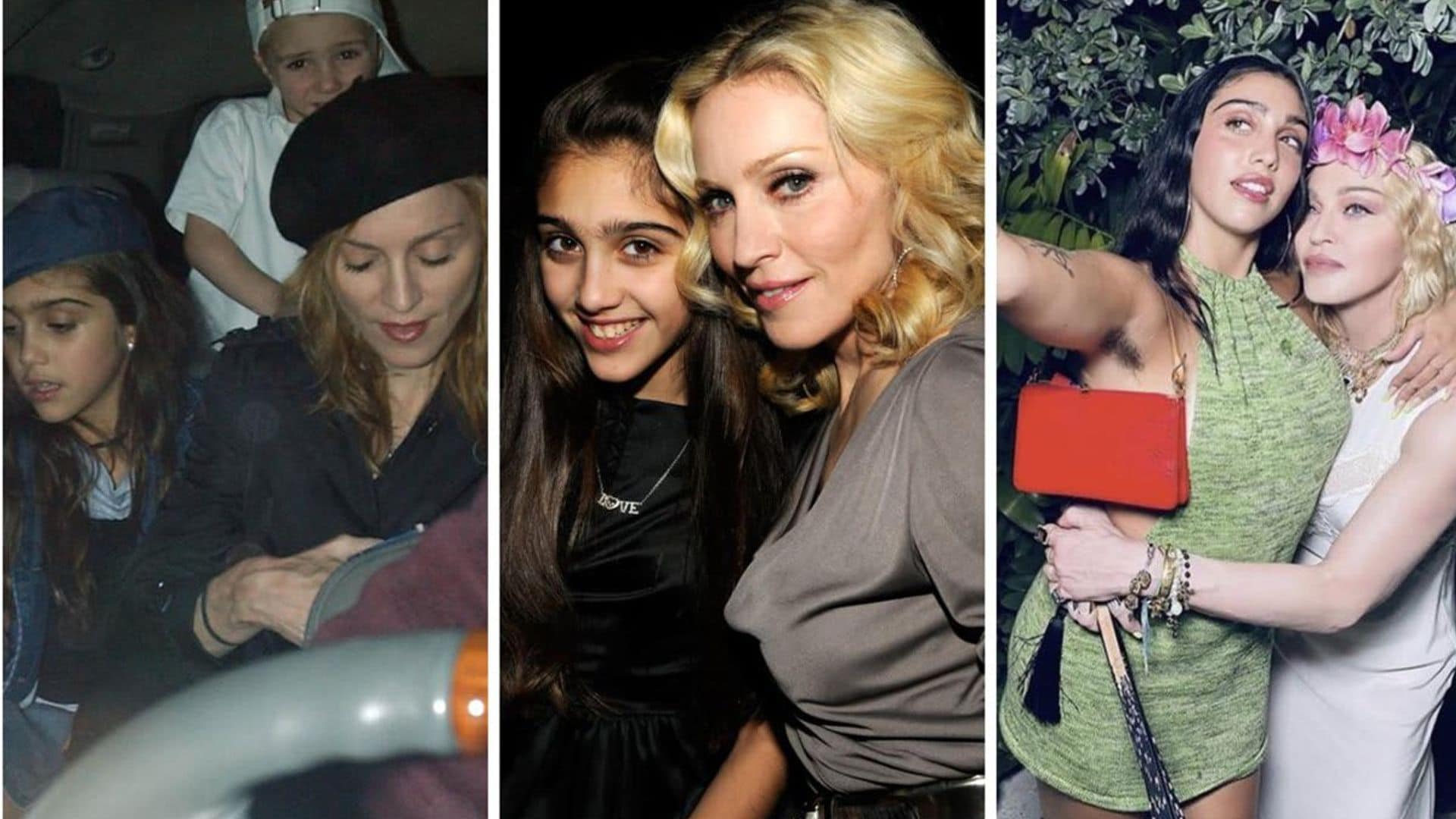 Madonna and Lourdes Leon throughout the years: red carpets, and fashion statements