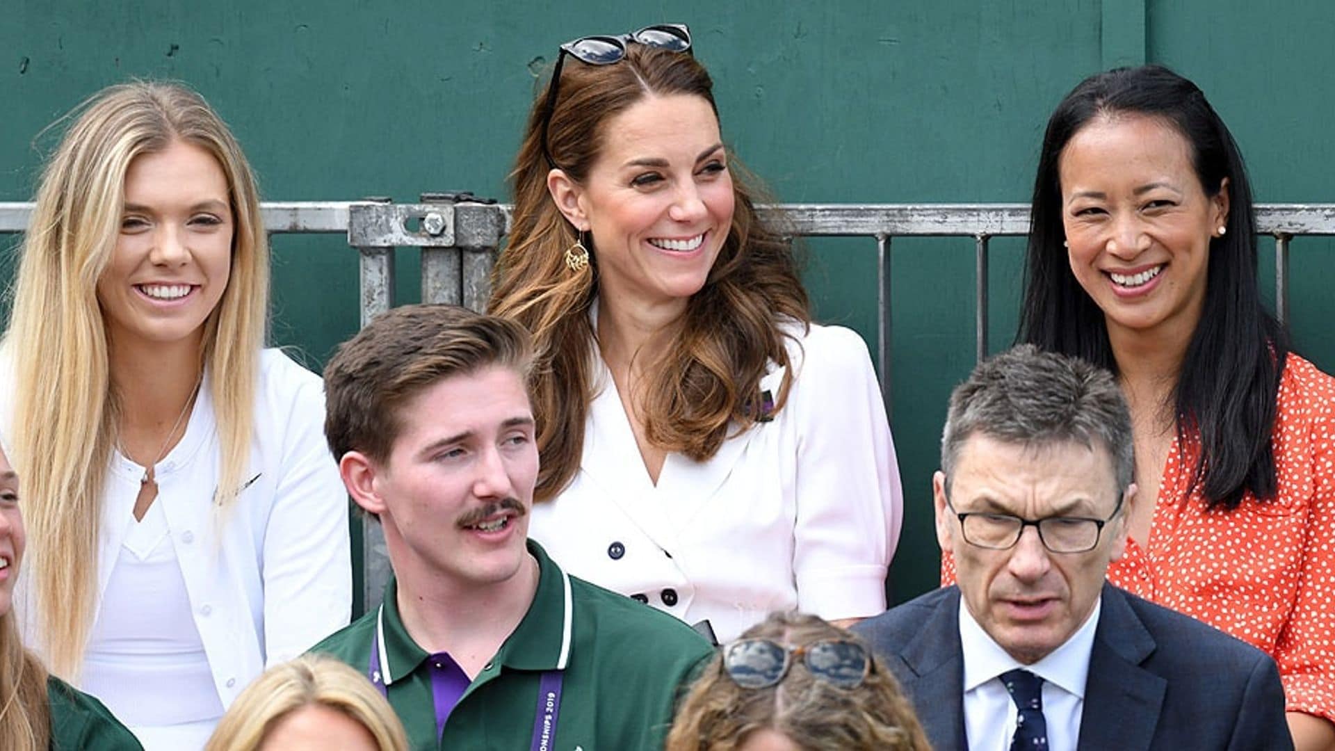 Kate Middleton has fun day out at Wimbledon with her girlfriends