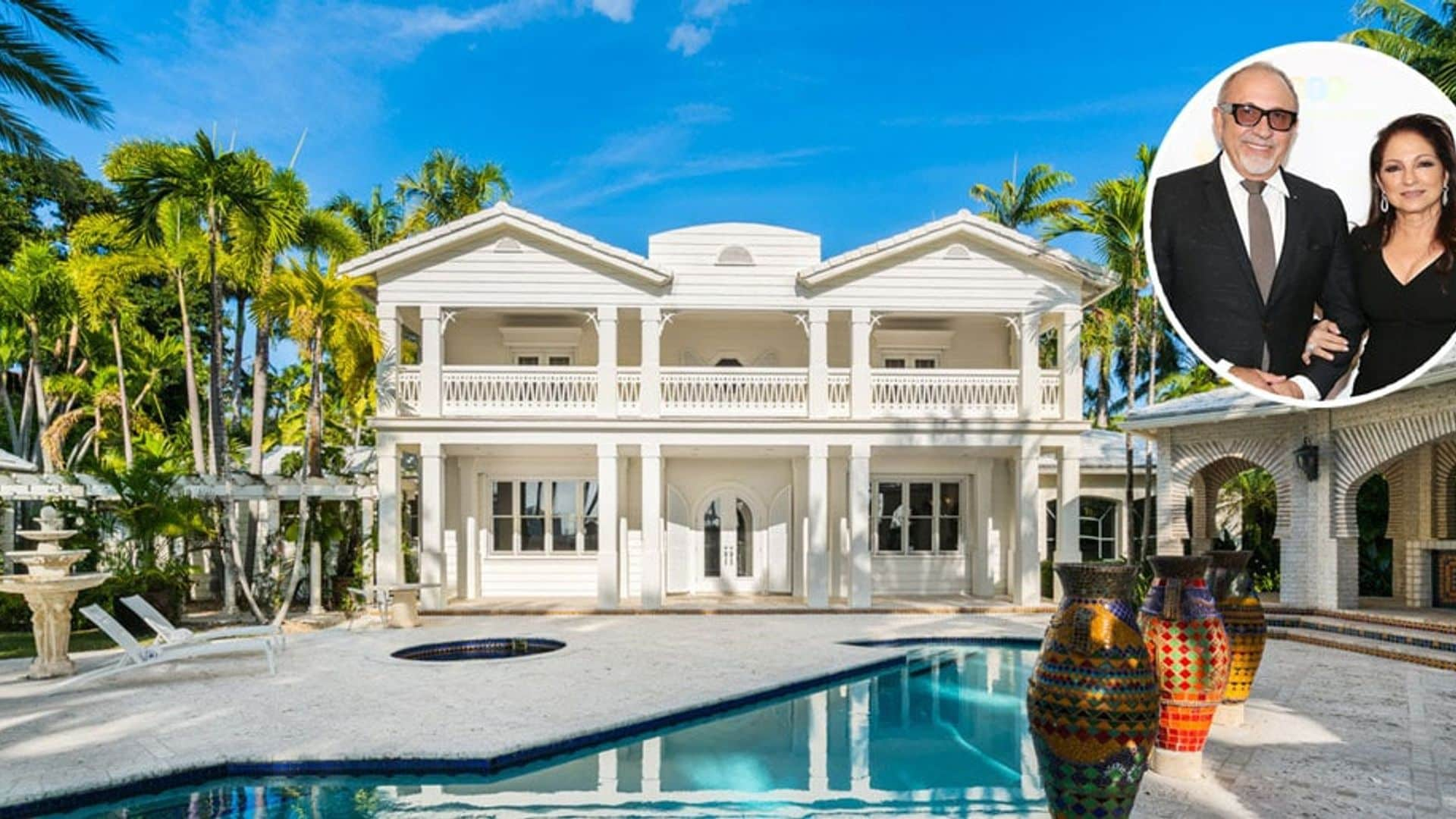 Gloria and Emilio Estefan's luxurious Miami estate hits the market for $32 million