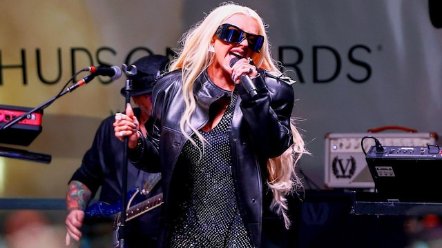 Christina Aguilera Headlines Pride Live's Stonewall Day 2023 At Hudson Yards, Powered By Google