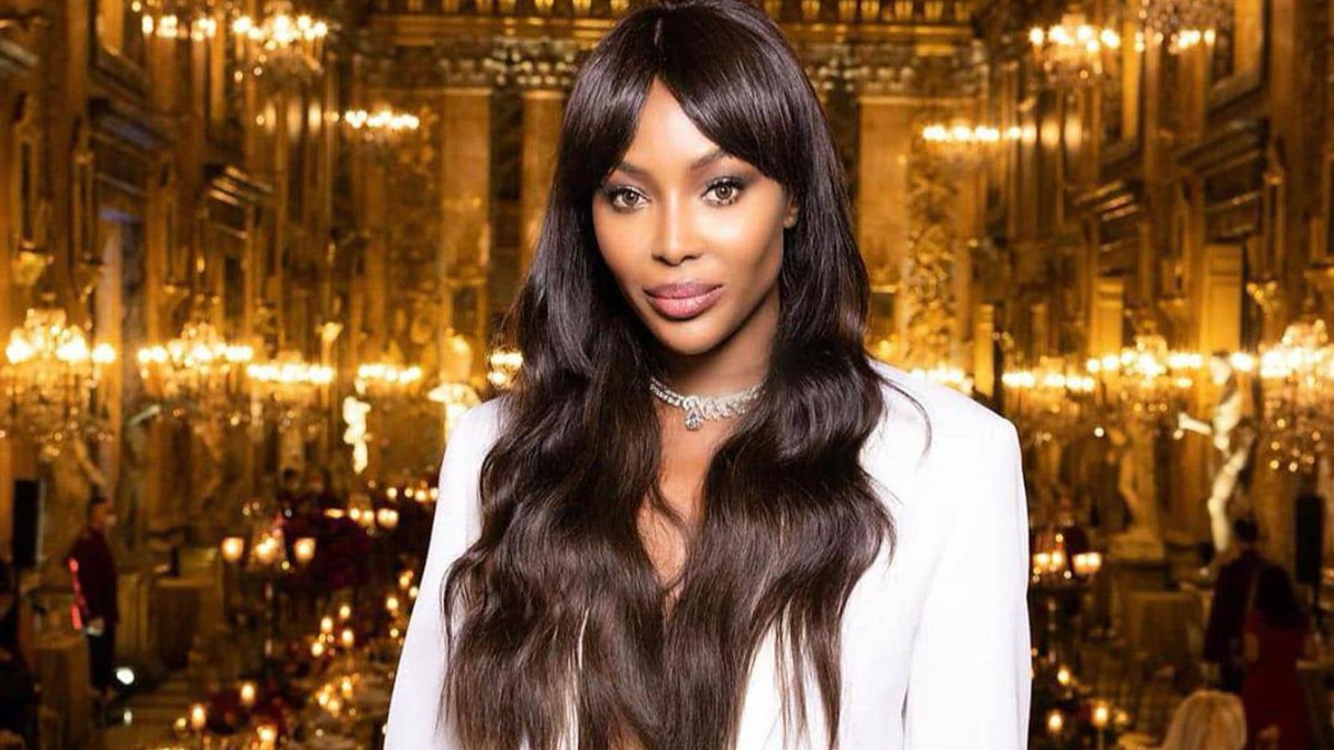 Naomi Campbell became a proud mom of two as she welcomed a baby boy