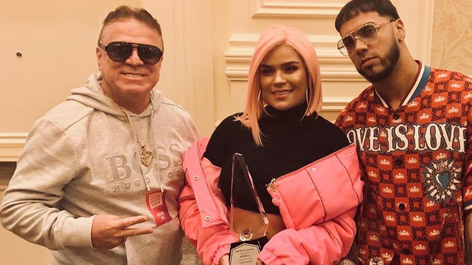 Karol G dedicates sweet song to the number one man in her life