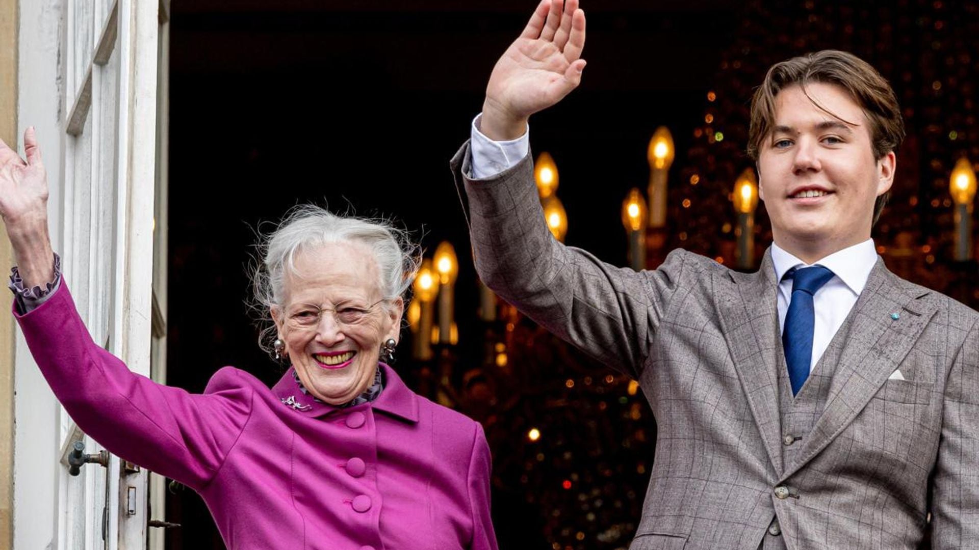 How Queen Margrethe surprised her grandson on his birthday