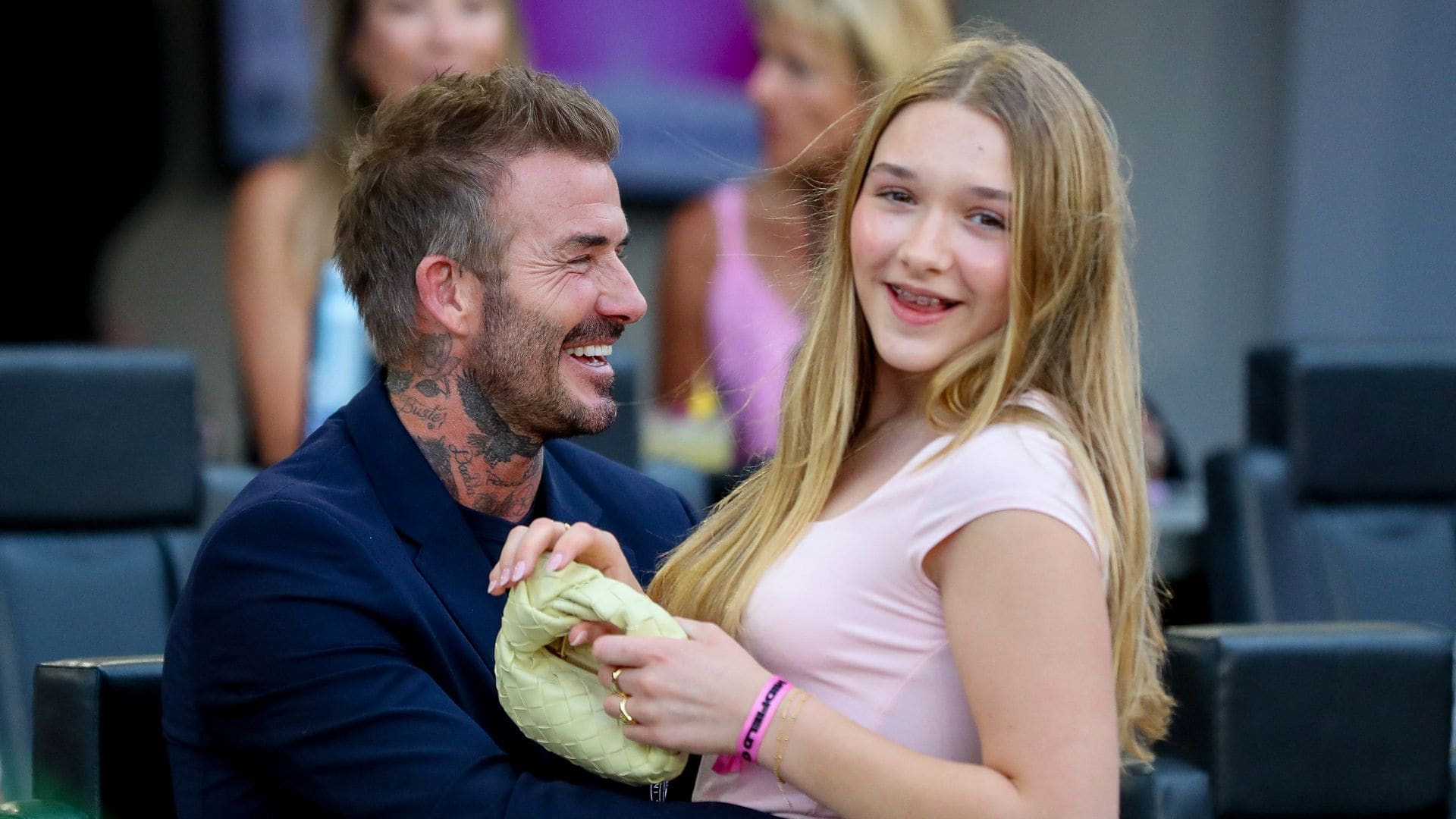 David Beckham celebrates Emmy win alongside throwback photo of his daughter Harper