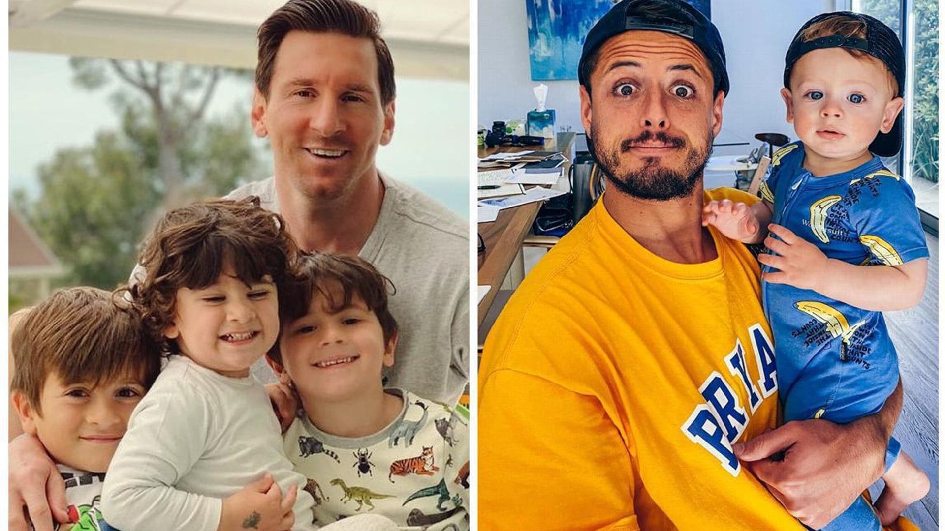 Cristiano Ronaldo, Messi, ‘Chicharito’ and other soccer stars who are exemplary dads