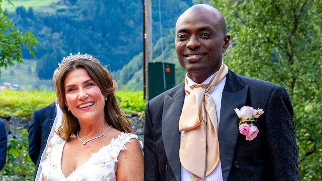 Wedding Princess Martha Louise and Durek Verrett, Red Carpet, Geiranger, Norway - 31 Aug 2024