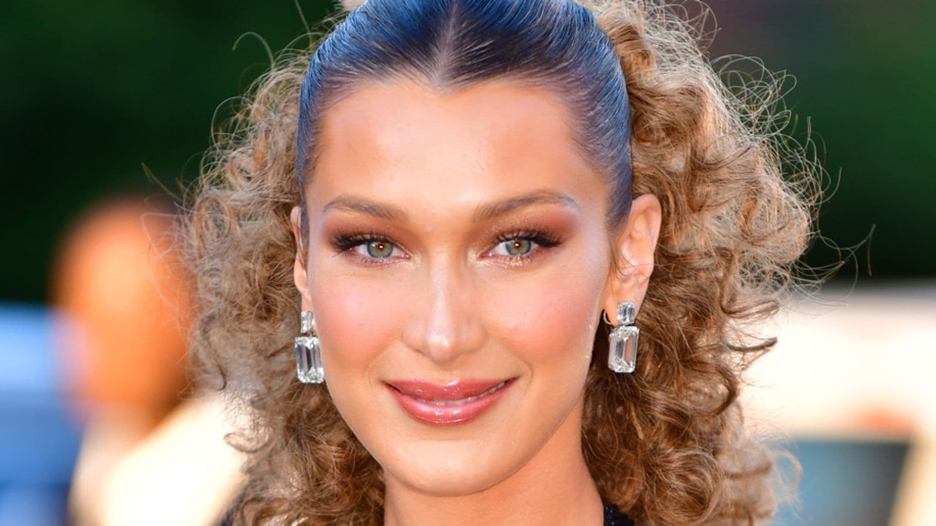 OMG! We can't stop obsessing over Bella Hadid's dreamy curls