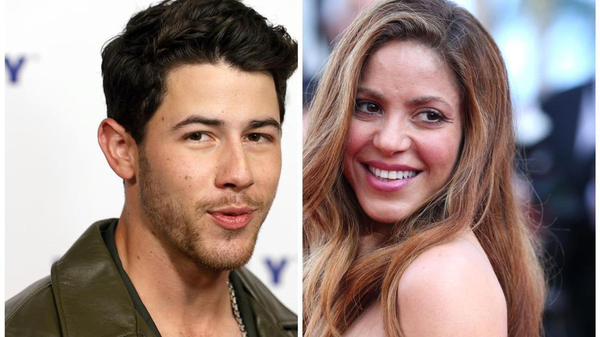 Nick Jonas dances with Shakira and surprises her with his salsa moves