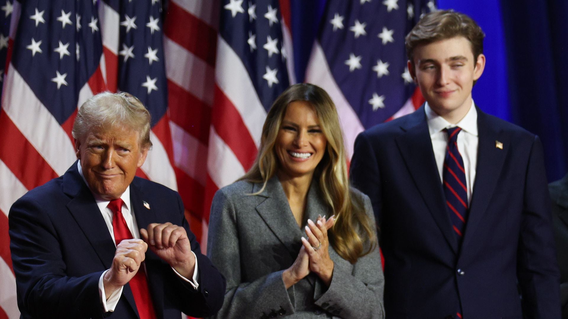 Melania Trump praises son Barron for 'giving advice to his father' Donald Trump