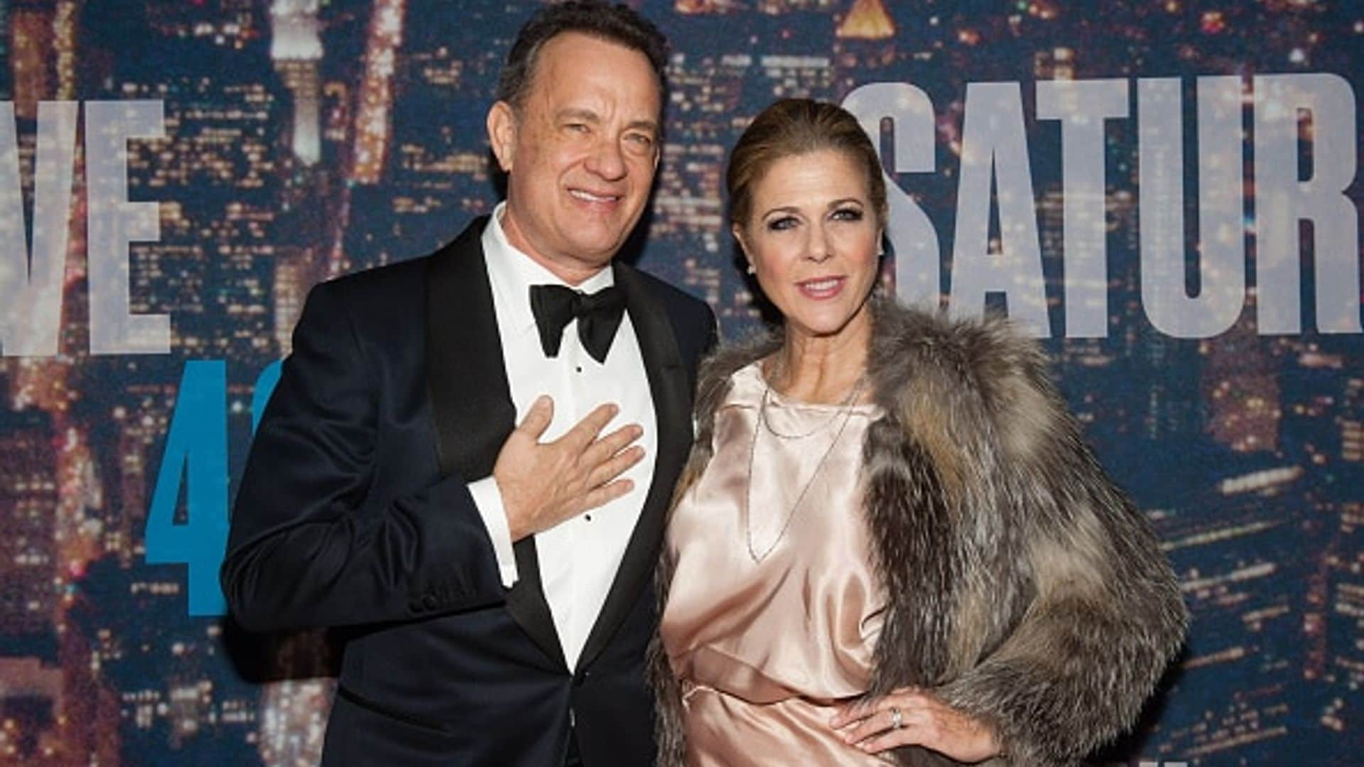 ​Tom Hanks still 'surprised' wife Rita Wilson 'goes out' with him