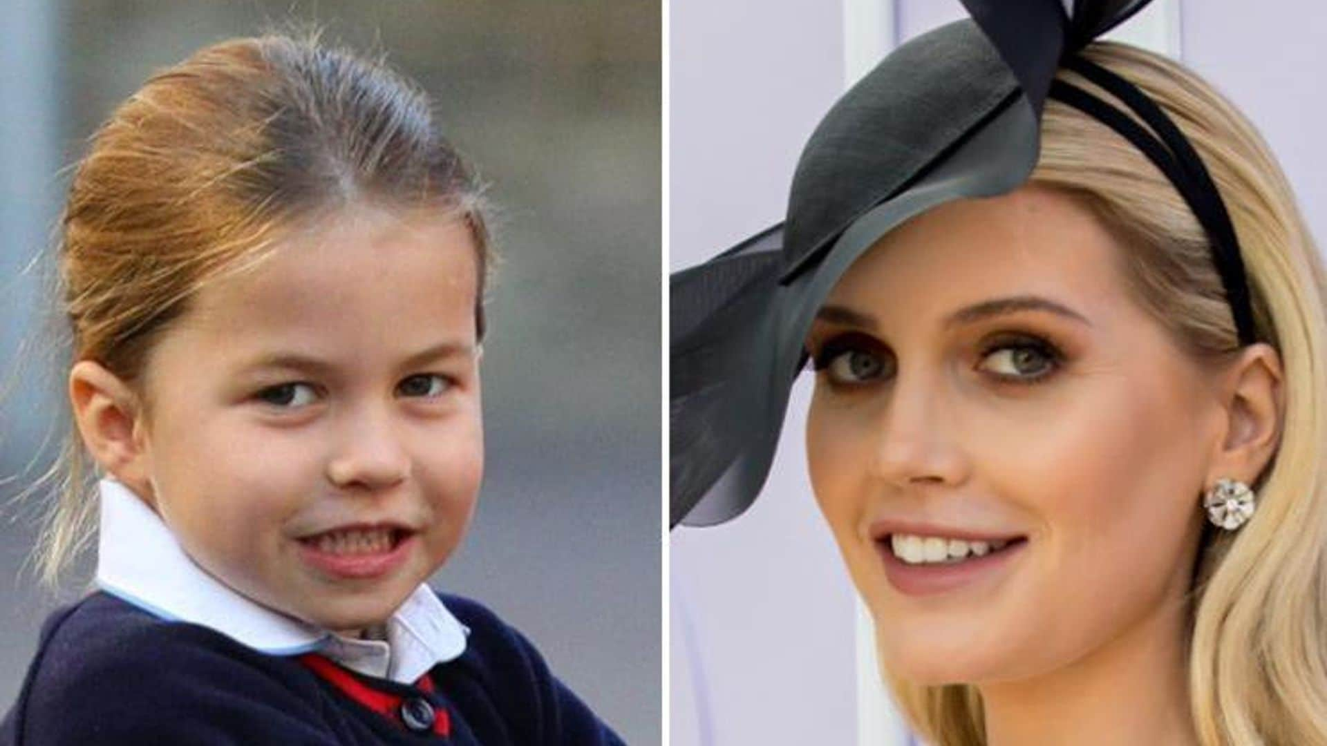 Lady Kitty Spencer looks just like Princess Charlotte in this throwback