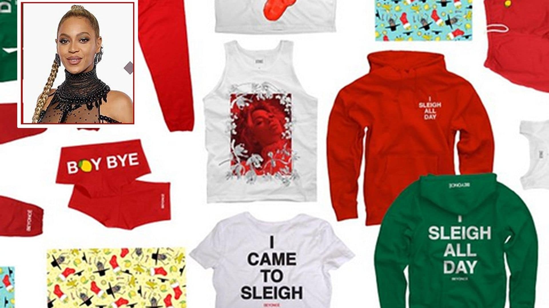 Beyoncé releases a new holiday line so you can 'sleigh all day'