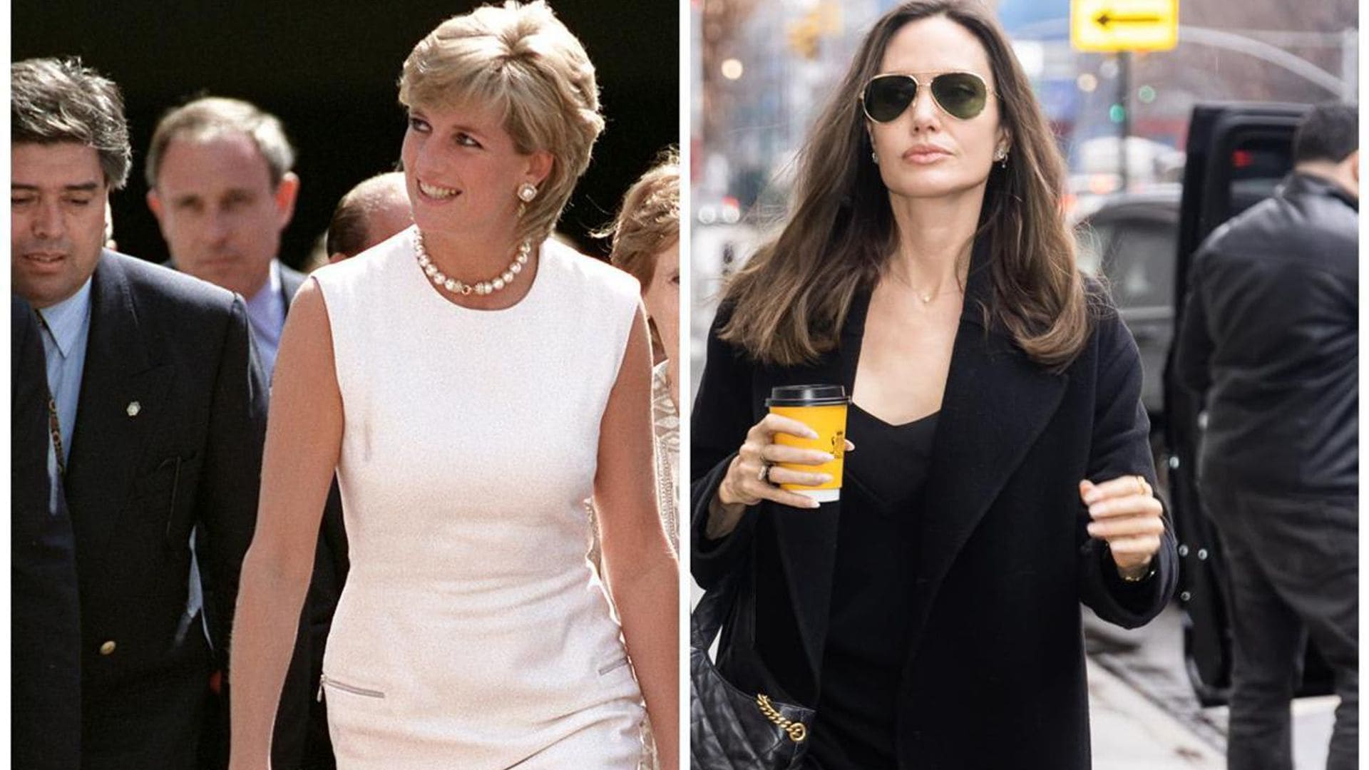 Angelina Jolie accessorizes her look with Princess Diana’s favorite Dior bag: See photos