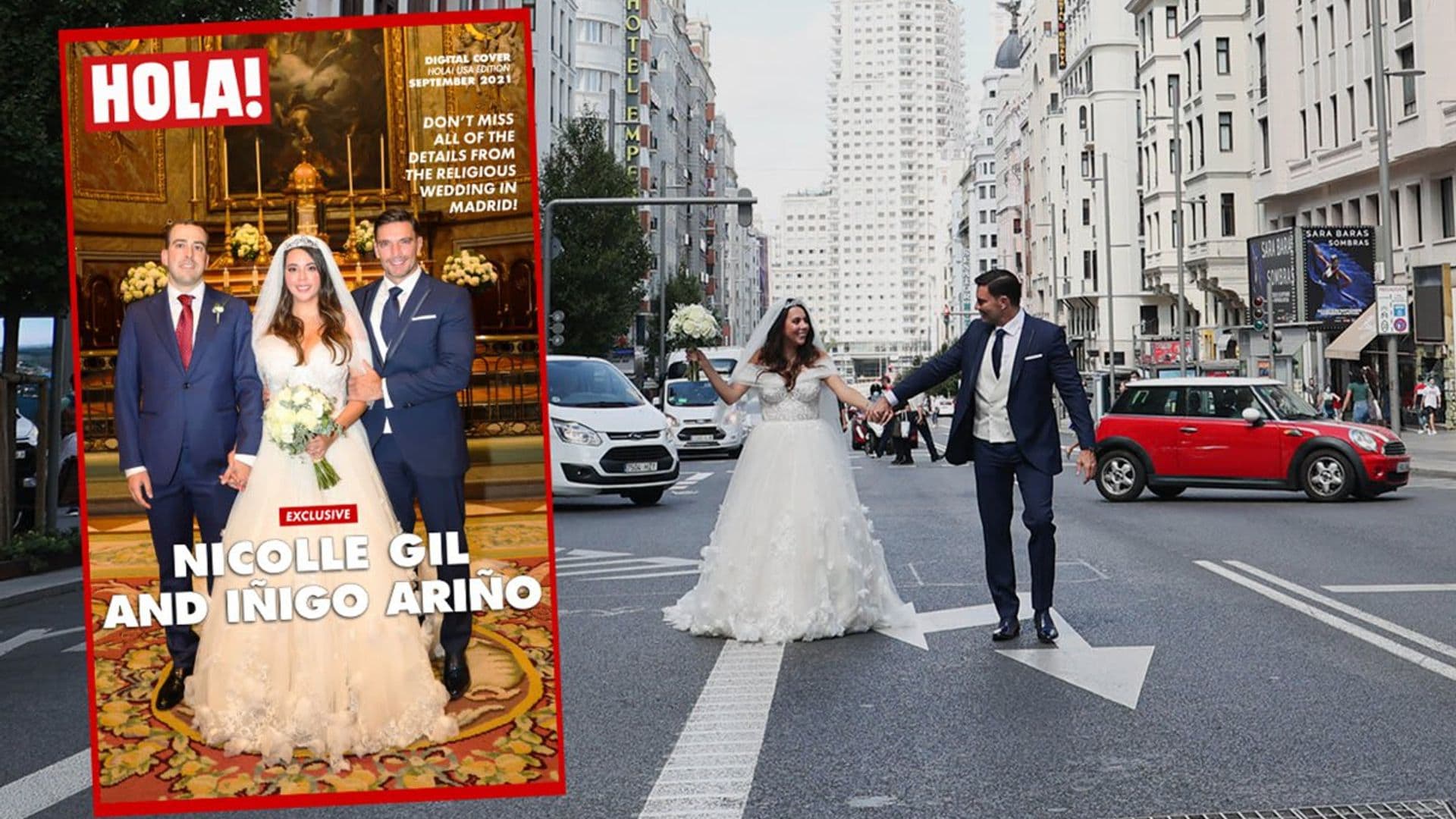 Nicolle Gil marries Iñigo Ariño in Madrid - exclusive pictures