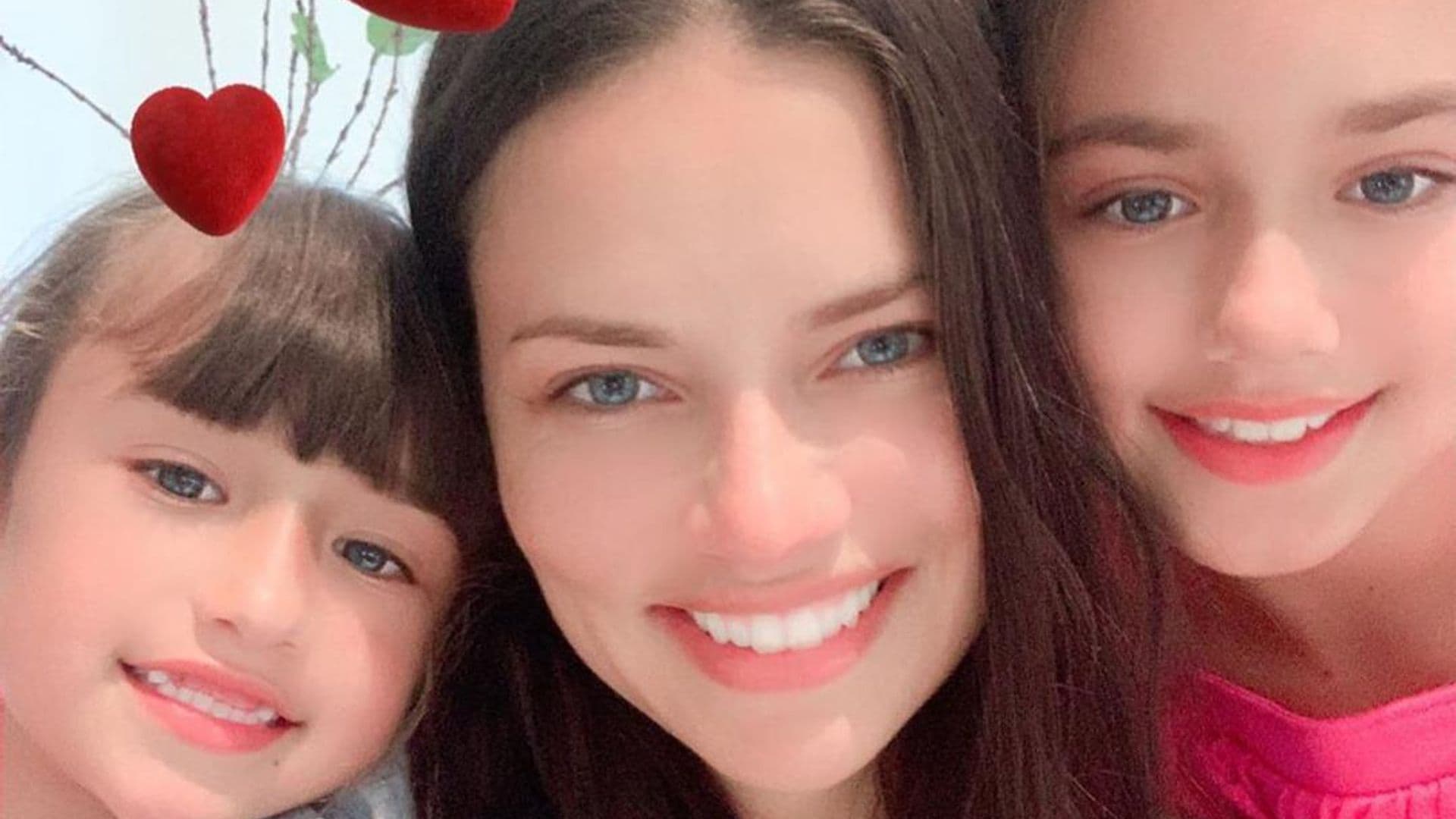 adriana lima kids