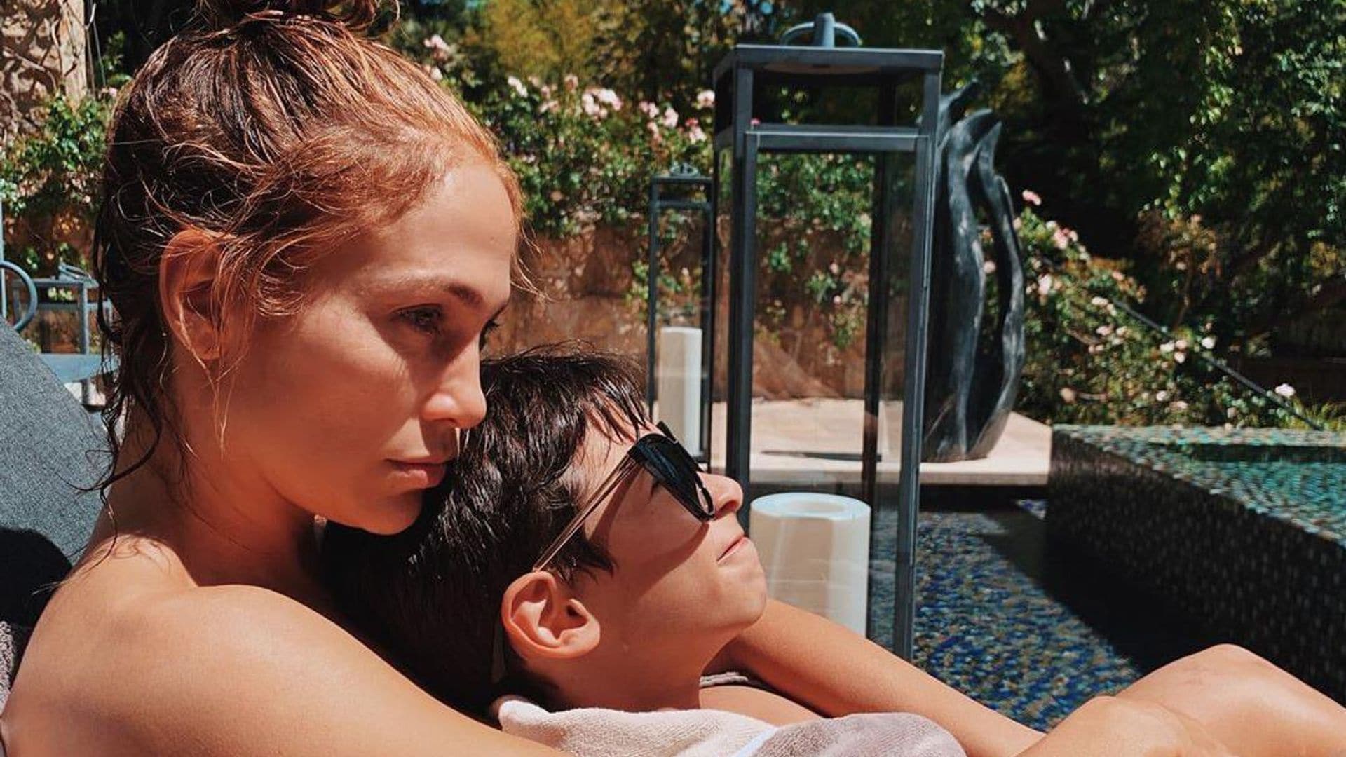 Jennifer Lopez and Marc Anthony’s son Max shows off his new quarantine trick