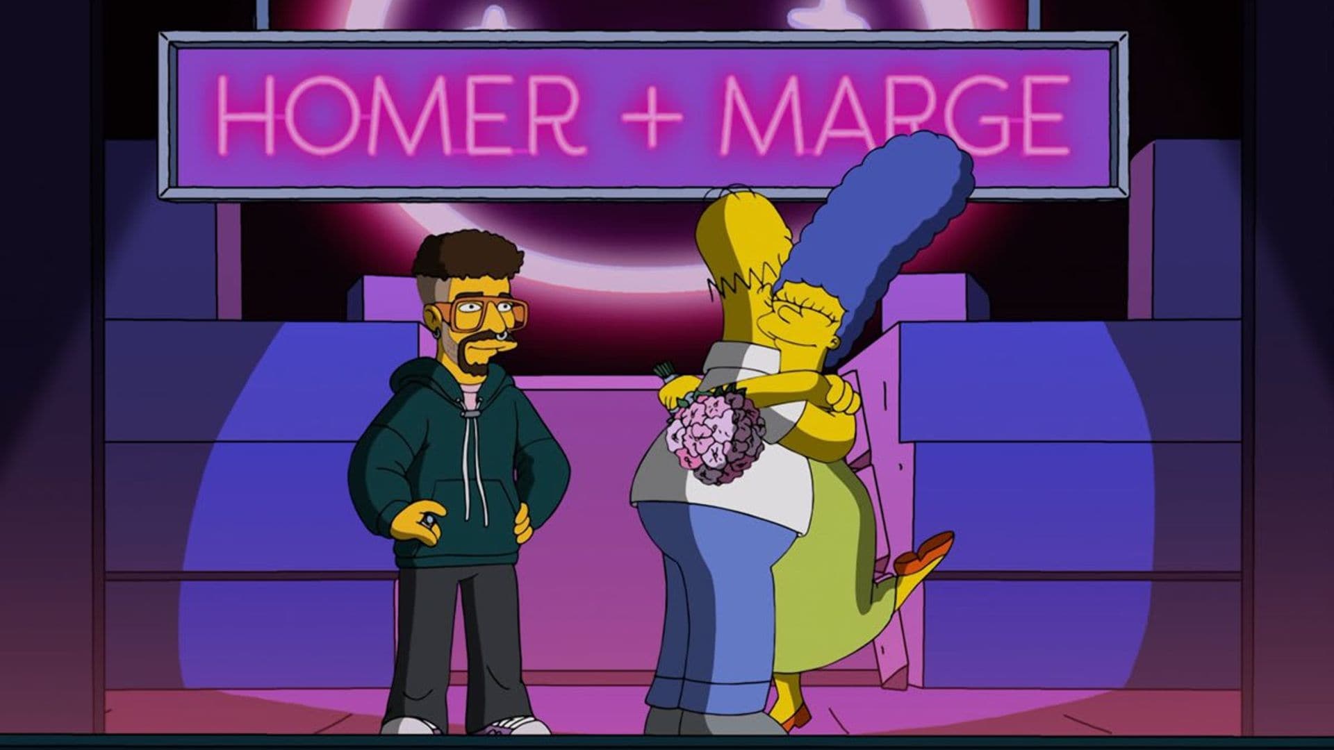 Bad Bunny plays matchmaker for Homer and Marge Simpson in new "Te Deseo lo Mejor" video