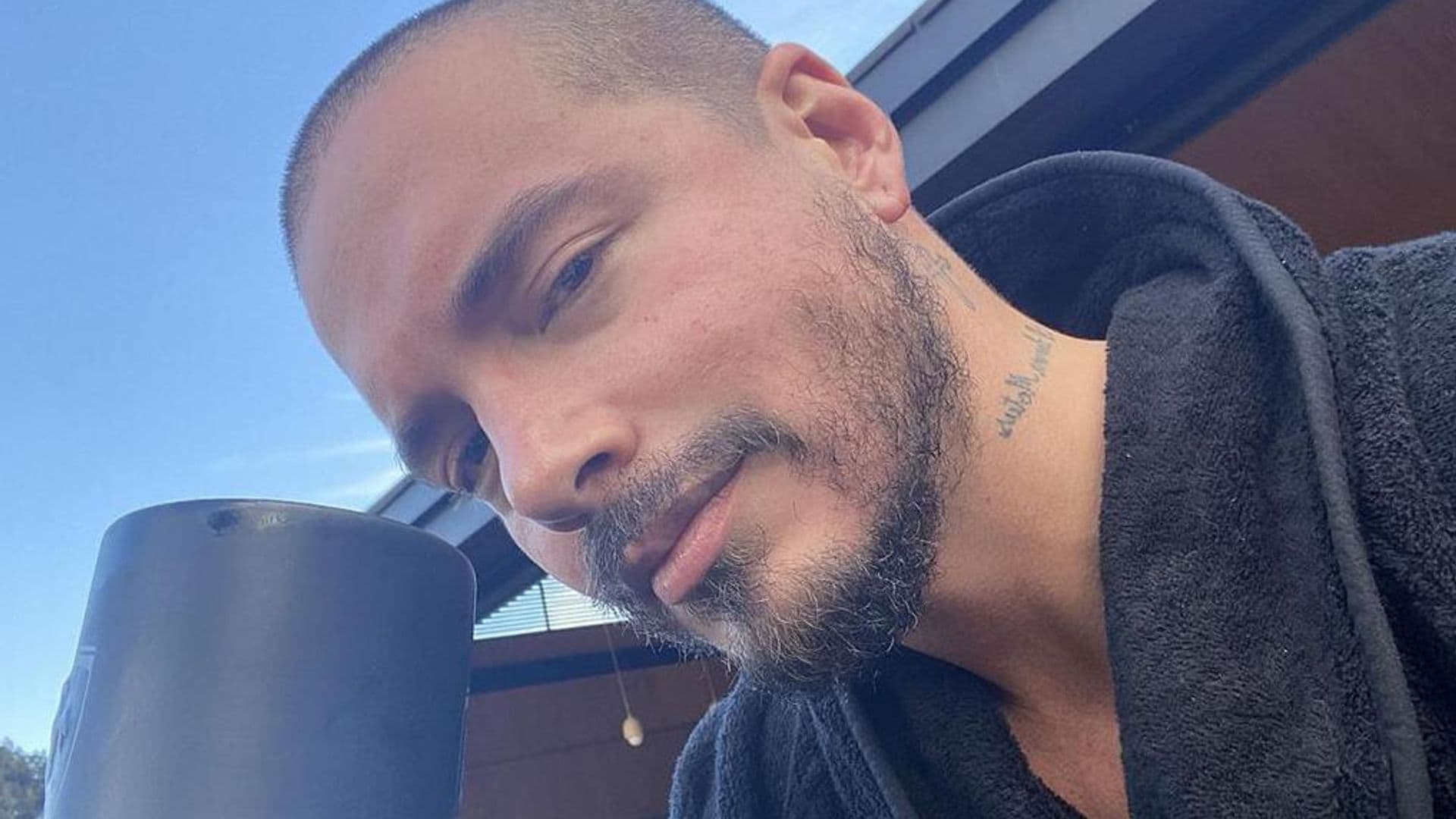 J Balvin reveals his cute new job for the holiday season