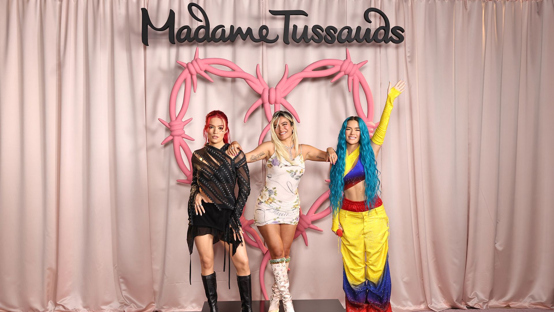 Karol G is a triplet! The Colombian singer unveils her Madame Tussauds wax figures