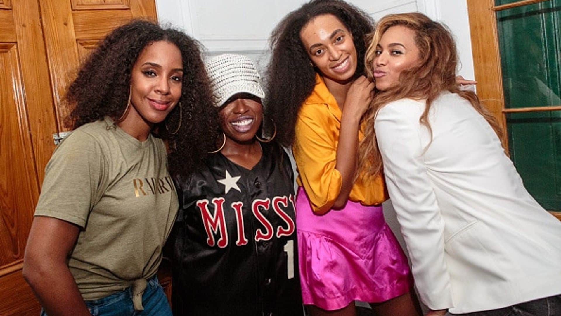 July 4: Supa Dupa Fly! Kelly Rowland, Solange and Beyonce joined Missy Elliott at St. Heron's '17 Wards' Weekend Wine & Grind party during the Essence Festival at Etoile Polaire No 1 in New Orleans.
Photo: Getty Images