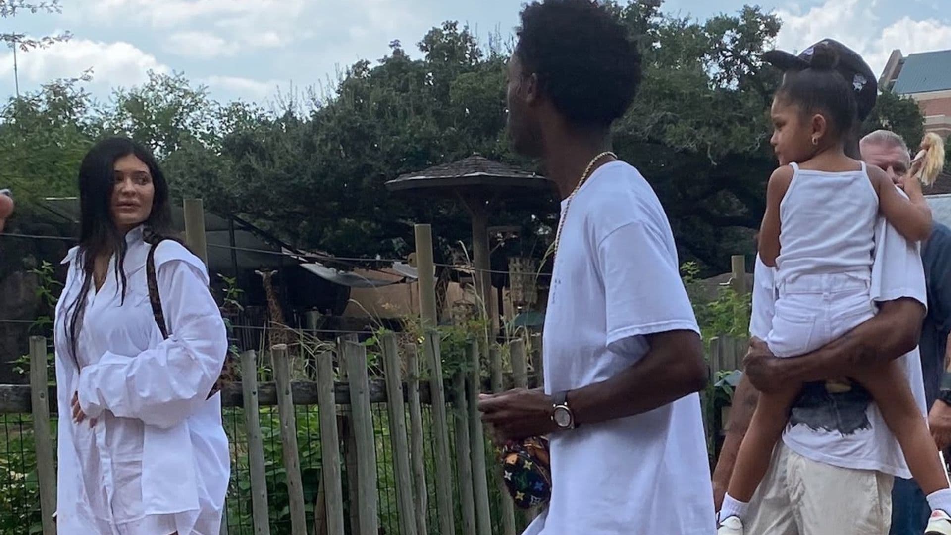 Kylie Jenner and Travis Scott take Stormi to the Houston Zoo and anger locals in the process