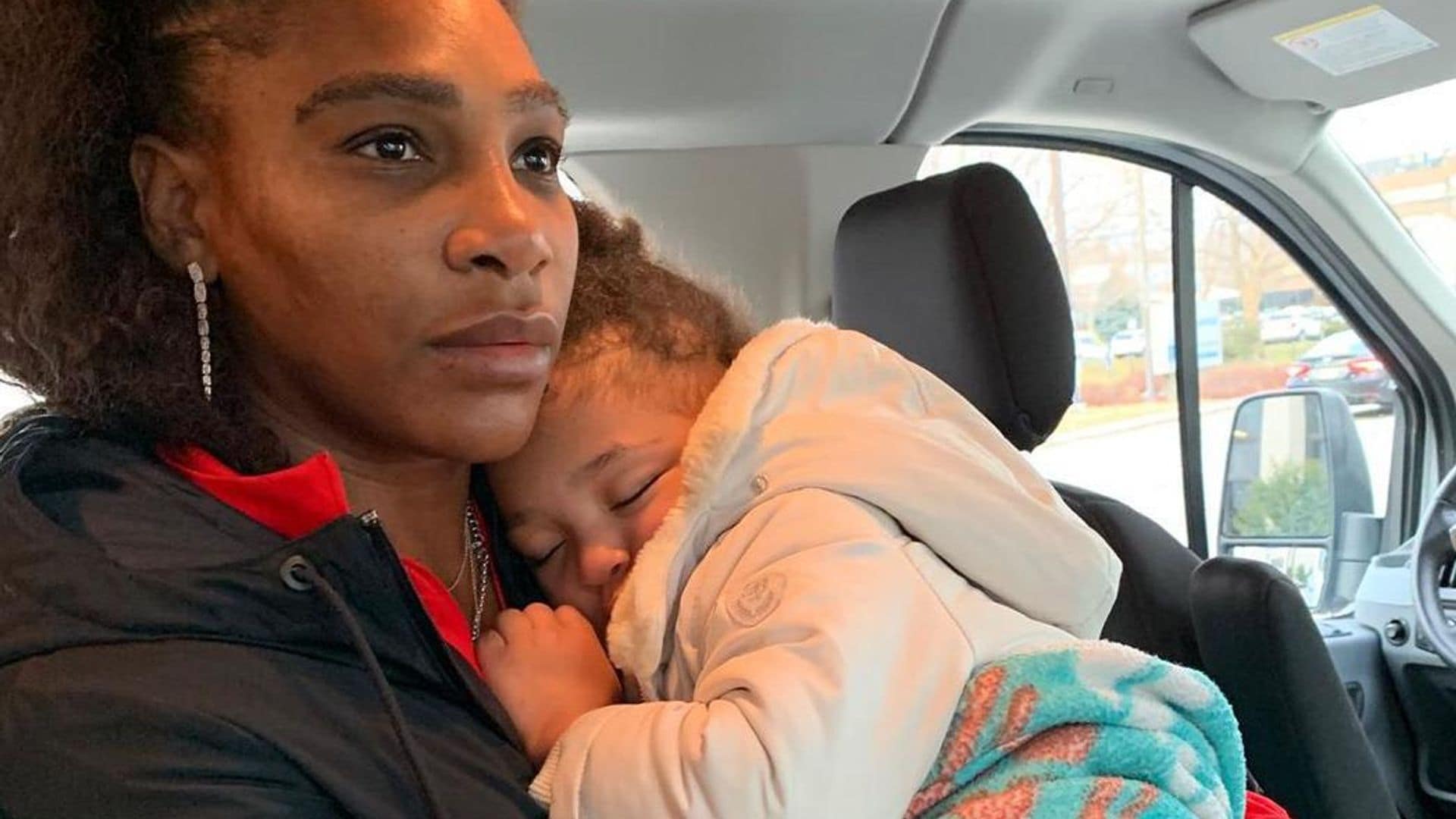 Serena Williams reveals her coronavirus fears for daughter Olympia