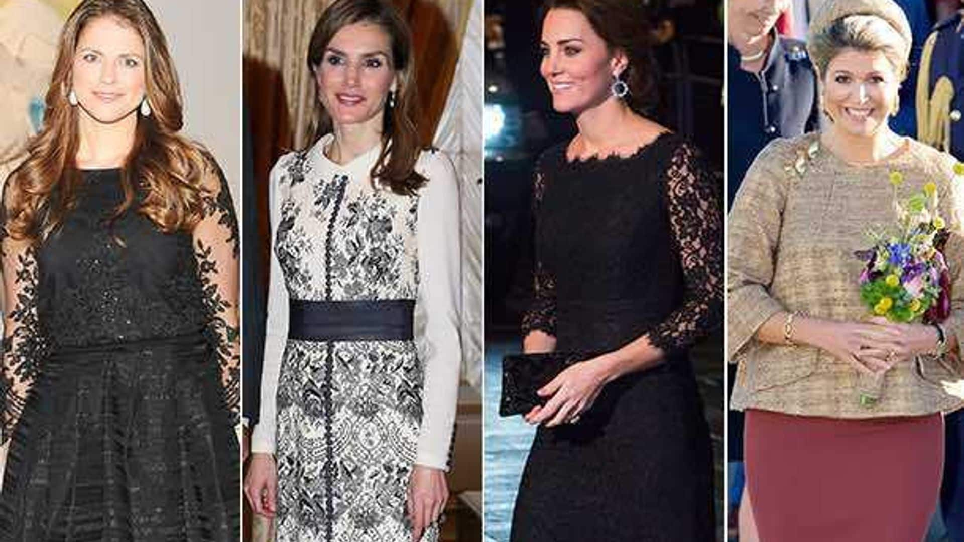 The week's best royal style: Princess Madeleine, the Duchess of Cambridge and Queen Letizia