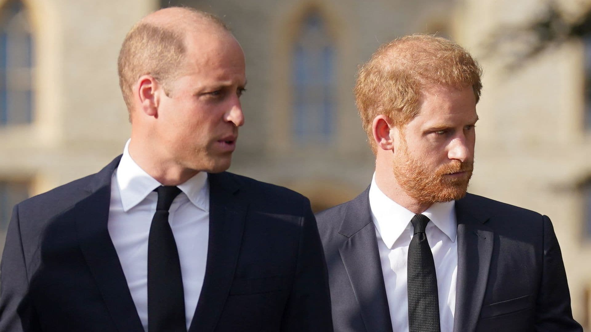 Prince William and Prince Harry keep their 'distance' at uncle’s funeral: report