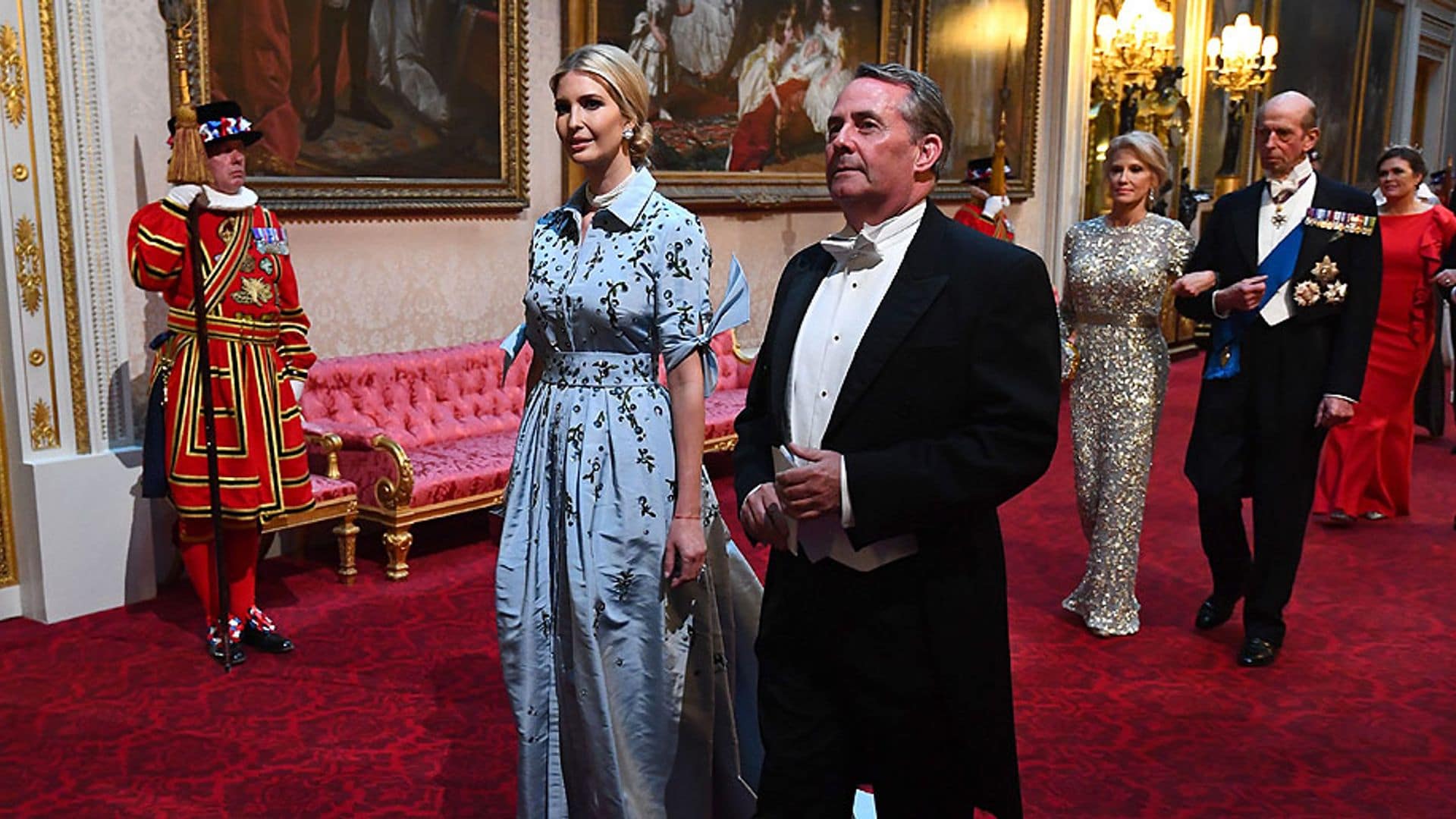 Ivanka Trump and siblings attend first foreign state banquet with senior royals