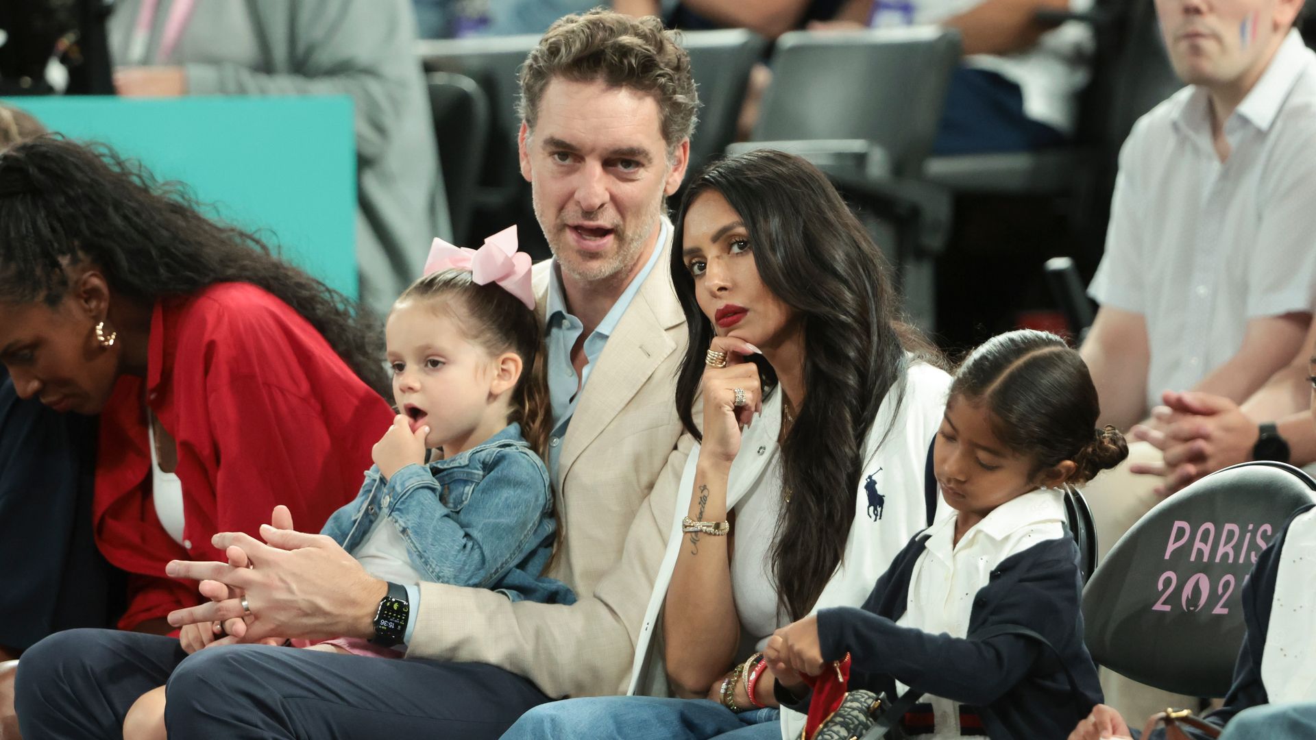 Vanessa Bryant takes daughters to friends and family ski trip with Pau Gasol