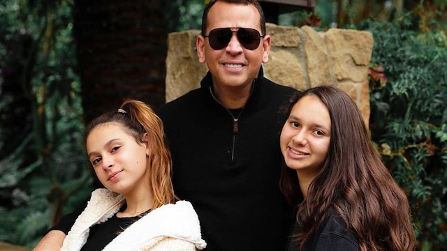 Alex Rodriguez, teenage daughter