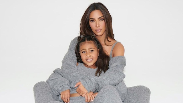 Kim Kardashian and North West