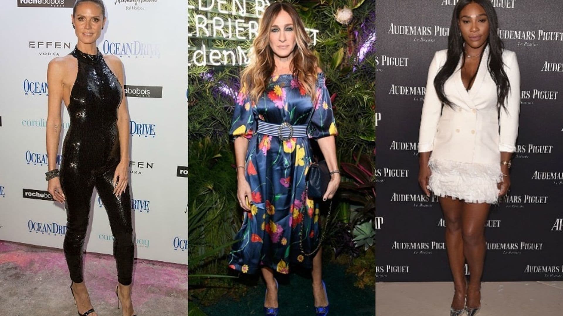 Heidi Klum and Sarah Jessica Parker show off their Art Basel style, plus more must-see red carpet looks