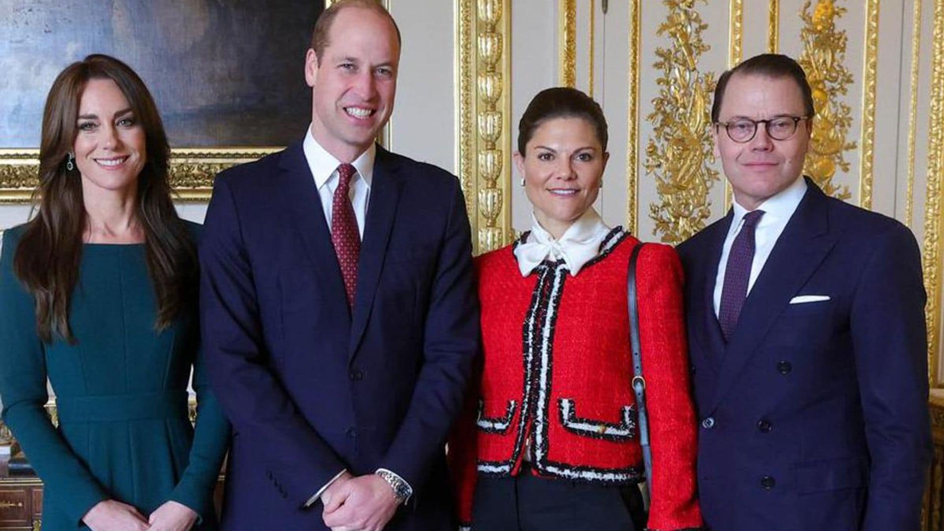 What Crown Princess Victoria said about William and Kate following her visit to the UK