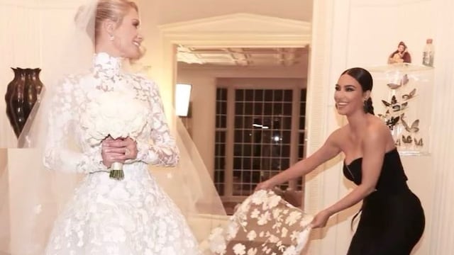 Kim Kardashian and Paris Hilton