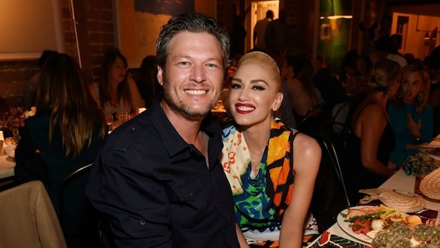 Blake credits Gwen for saving his life after his divorce from Miranda Lambert.
Photo: Kevin Mazur/Getty Images for The Apollo