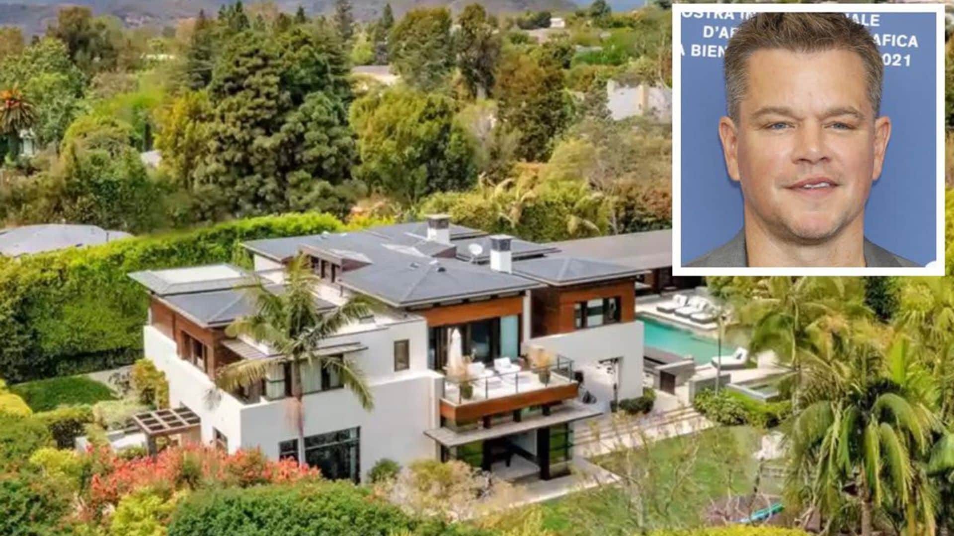 Matt Damon reportedly finds a buyer for his LA mansion after slashing the price to $17.9 million