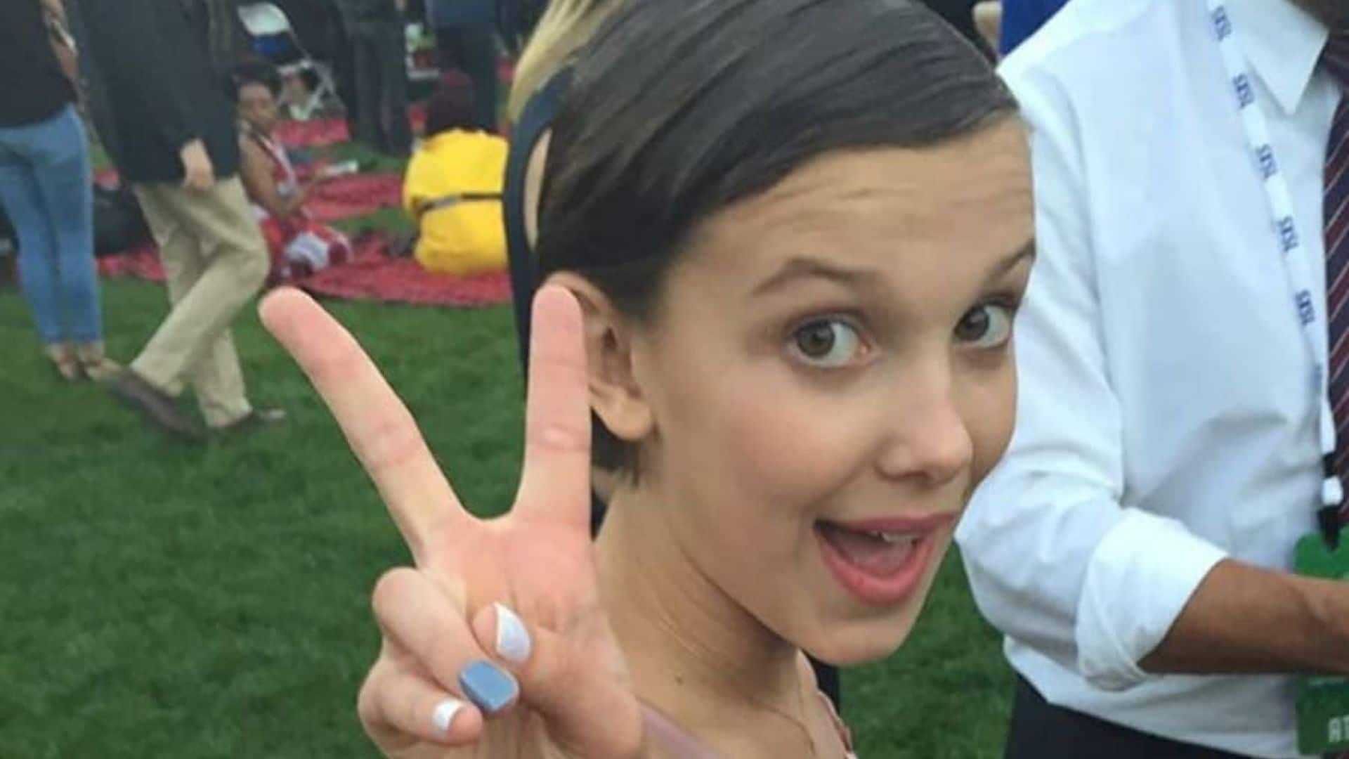 Millie Bobby Brown talks her 'strange' first kiss and which 'Friends' star gave her advice