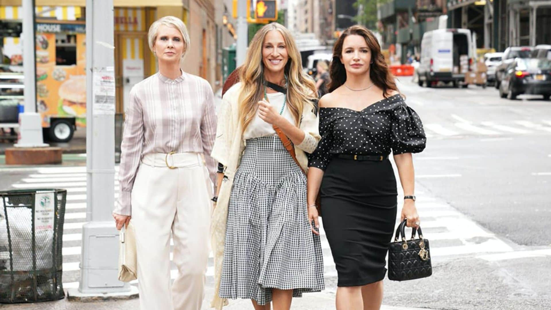 Sarah Jessica Parker and Cynthia Nixon embrace natural look in ‘Sex and the City’