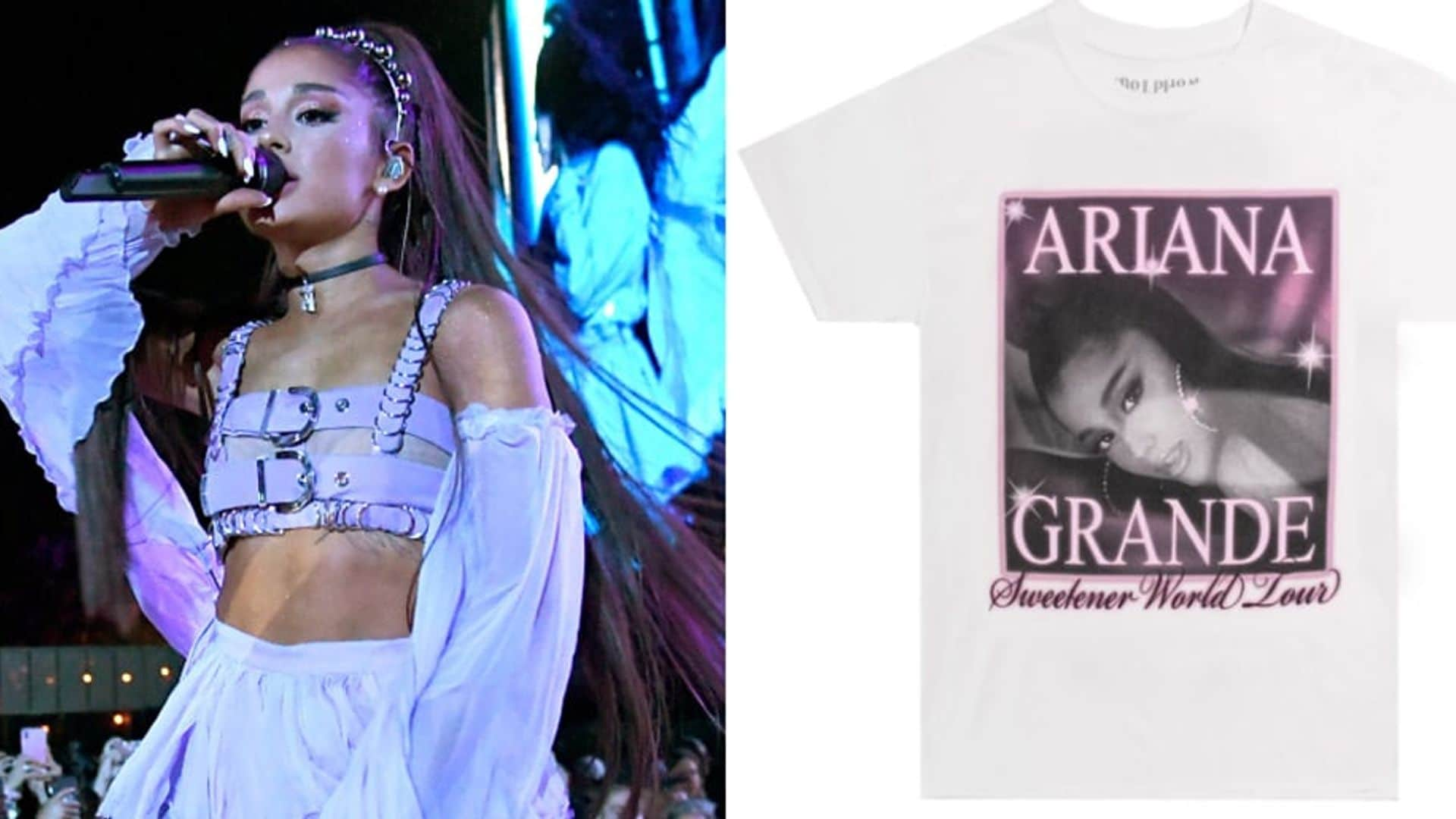 Get 'greedy' for Ariana Grande's new fashion merch from her Sweetener Tour