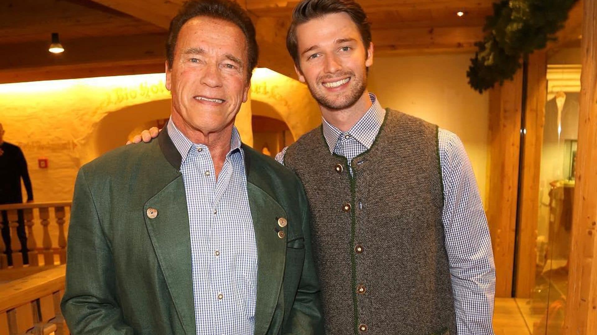 Arnold y Patrick Schwarzenegger