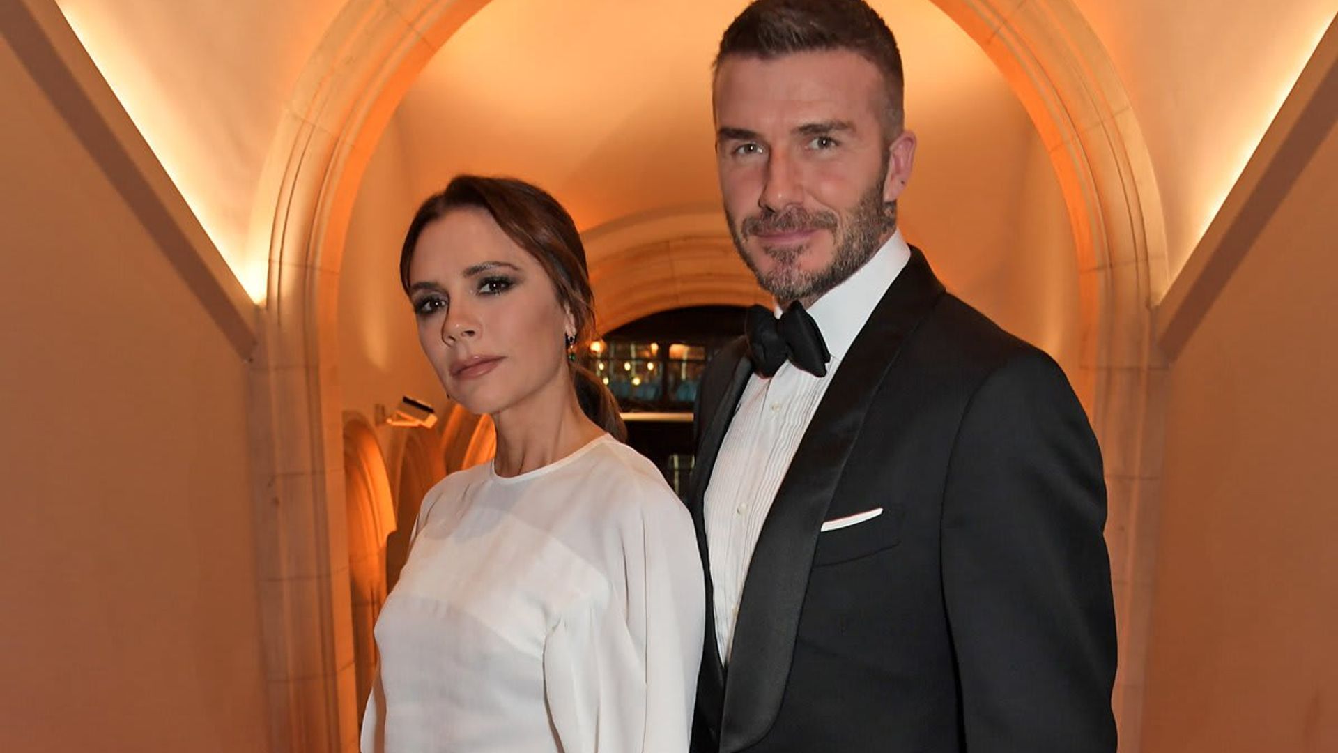 Victoria Beckham roasts her matching outfits with husband David