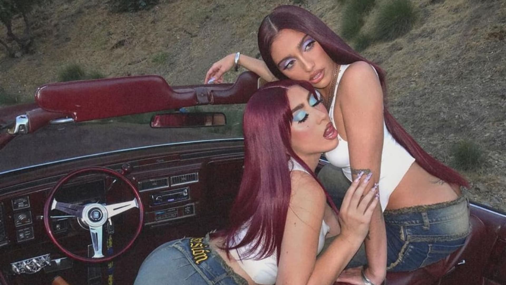 Kali Uchis drops a new denim collection with Lourdes Leon as a model