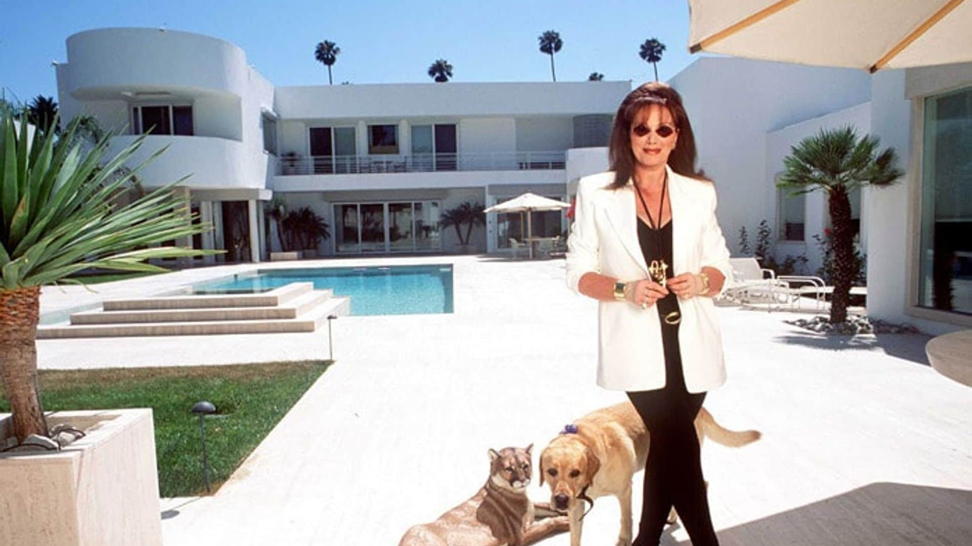 Jackie Collins' lavish Beverly Hills mansion goes on the market for $30 million