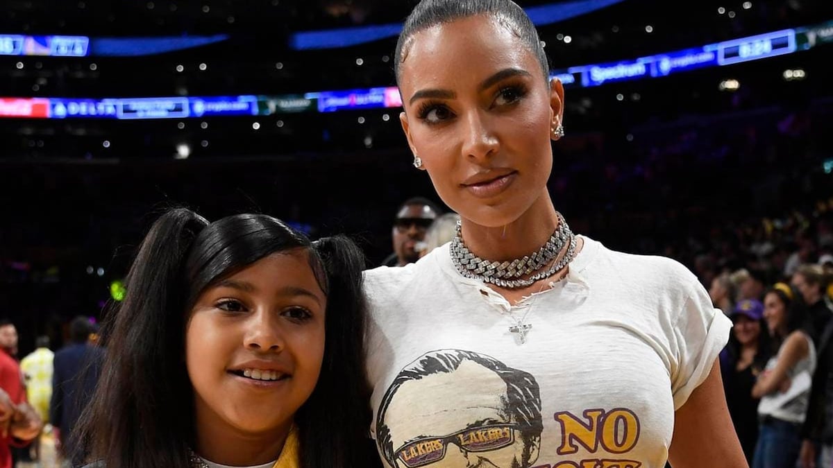 Kim Kardashian shares North West’s new stunning painting