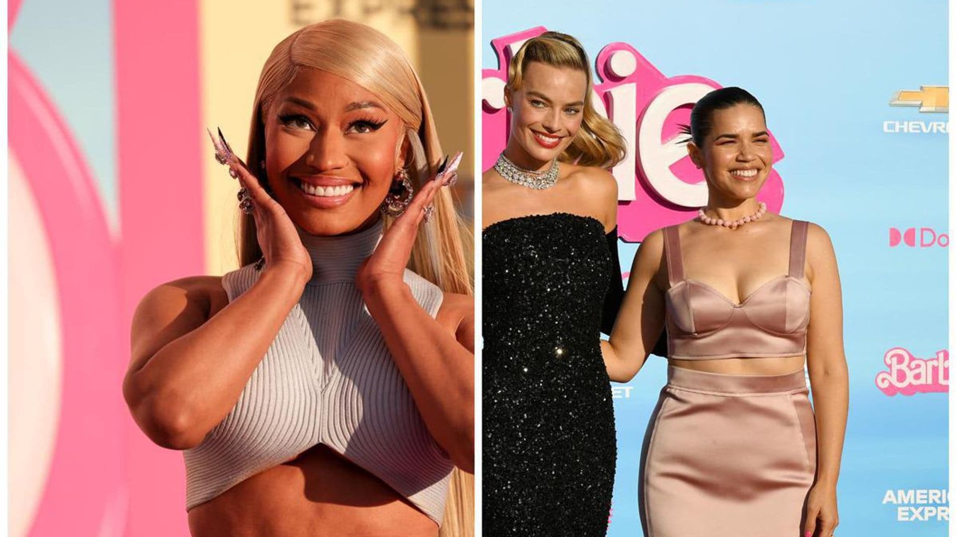 America Ferrera and Margot Robbie fangirl over Nicki Minaj at ‘Barbie’ premiere: ‘That was iconic’